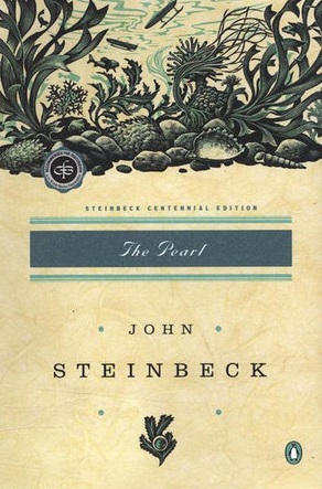 Book Cover of The Pearl by John Steinbeck